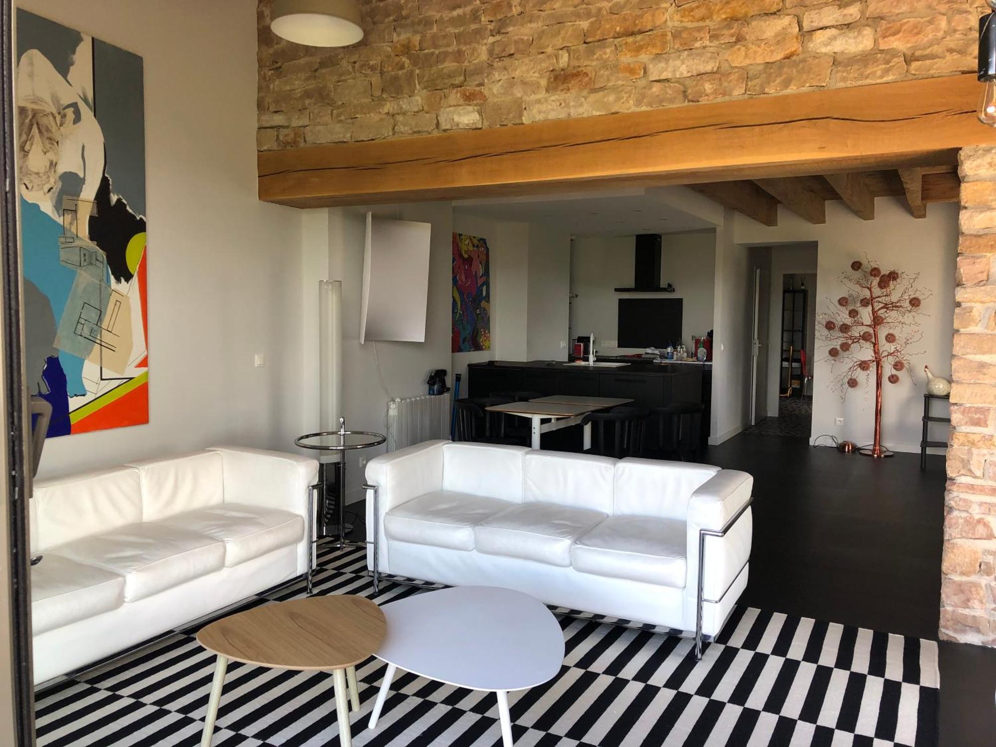 Charnay-lès-Mâcon Appartement Contemporain Dans Une Authentique Demeure Viticole מראה חיצוני תמונה